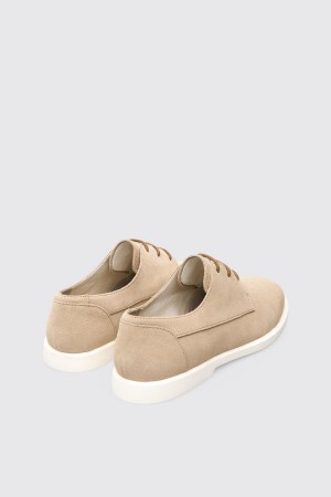 Beige Men's Camper Judd Lace-up Sneakers | 3921408-RH