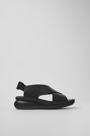 Black Women's Camper Balloon Sandals | 0157486-XM