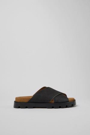 Black Women's Camper Brutus Sandals | 9357128-JV