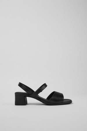 Black Women's Camper Katie Strappy Sandals | 0564132-ZJ