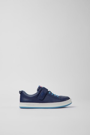 Blue Boys' Camper Runner Leather Sneakers | 1824590-RF