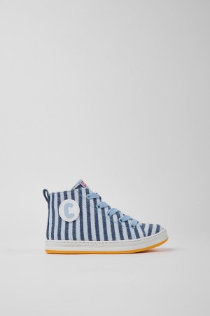 Blue Boys' Camper Runner Textile Sneakers | 6451732-ZR