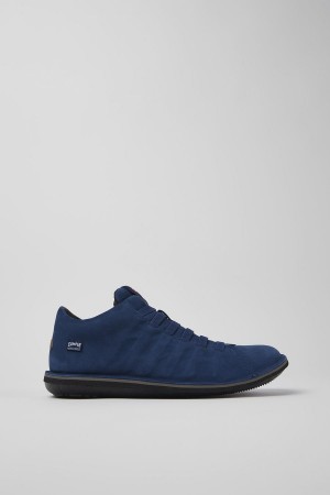 Blue Men's Camper Beetle Nubuck Sneakers | 2450967-VF