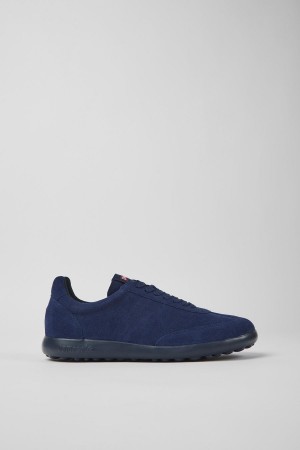 Blue Men's Camper Pelotas Xlite Nubuck Sneakers | 6508172-BR