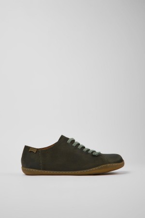 Green Men's Camper Peu Nubuck Sneakers | 9712305-FR