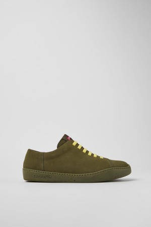 Green Men's Camper Peu Touring Nubuck Sneakers | 7145039-AX