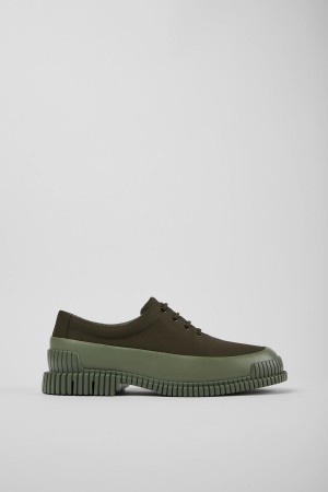 Green Men's Camper Pix Slip On | 6158043-DO