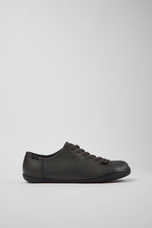 Grey Men's Camper Peu Leather Sneakers | 3920617-TG