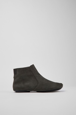 Grey Women's Camper Right Nubuck Ankle Boots | 1972384-HU