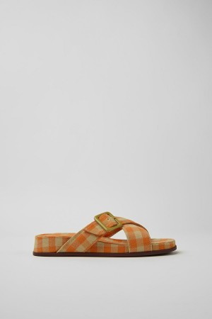 Orange Women's Camper Atonik Sandals | 0582134-JK