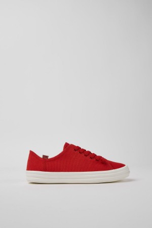 Red Women's Camper Hoops Sneakers | 1035798-GZ