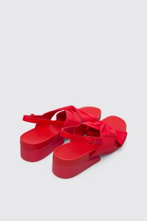 Red Women's Camper Minikaah Sandals | 3148752-CO