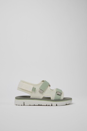 White Women's Camper Oruga Sandals | 2546781-EM