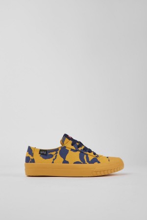 Yellow Women's Camper Camaleon Recycled Cotton Sneakers | 4062879-EL