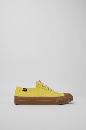 Yellow Women's Camper Camaleon Recycled Cotton Sneakers | 2867349-LP