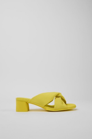 Yellow Women's Camper Katie Recycled Pet Sandals | 7951824-UE