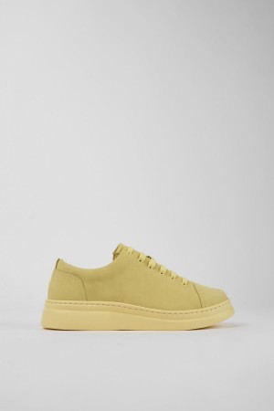 Yellow Women's Camper Runner Up Nubuck Sneakers | 2346785-IQ