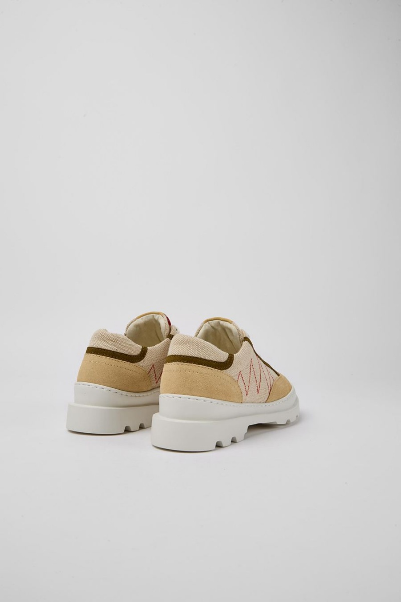 Beige Women's Camper Brutus Sneakers | 9056483-IT