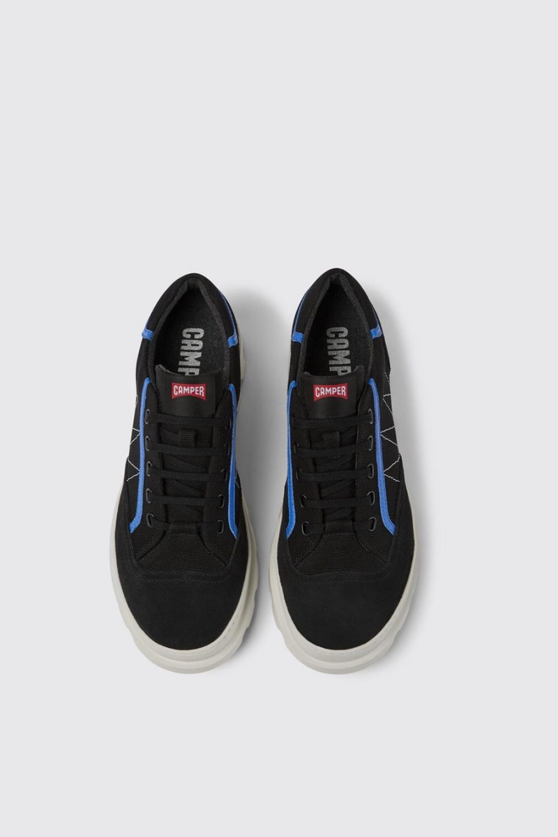 Black Men's Camper Brutus Sneakers | 7543690-PM