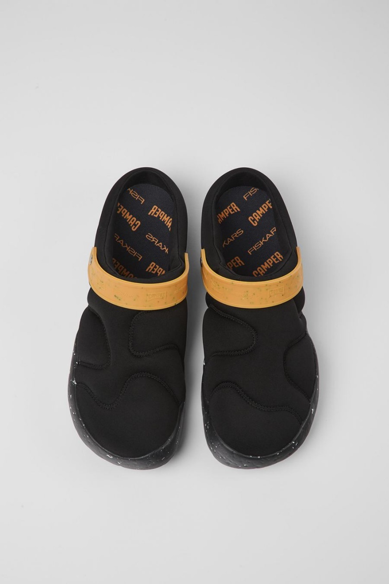 Black Men's Camper By Firskars Slippers | 6429783-ZE