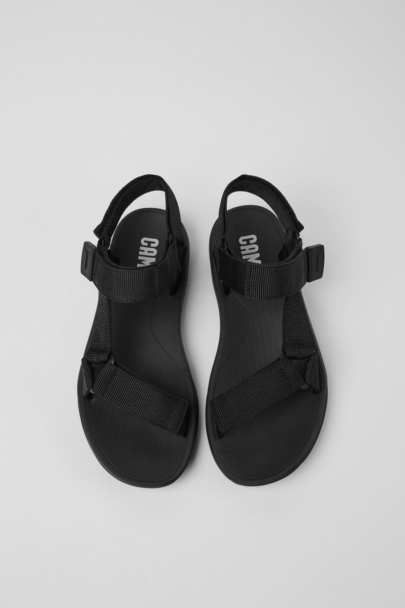 Black Men's Camper Match Sandals | 1703852-WH