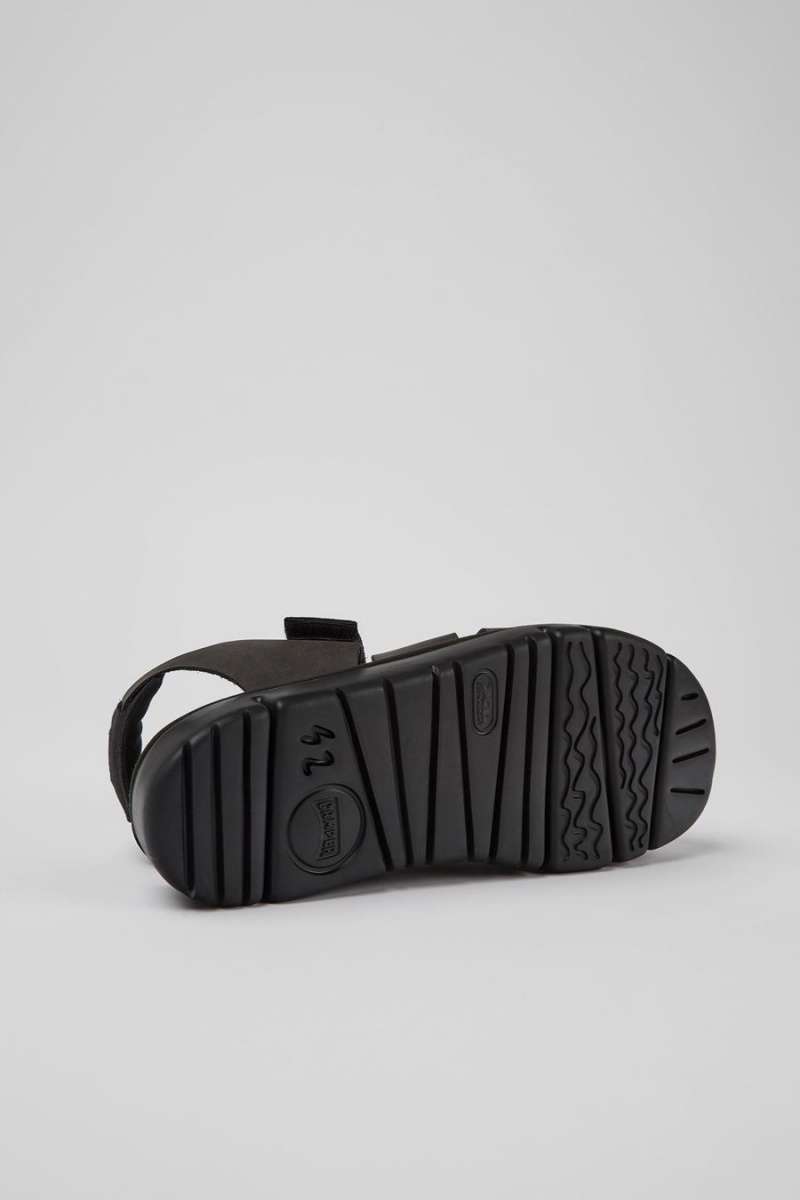 Black Men's Camper Oruga Sandals | 3495871-FW