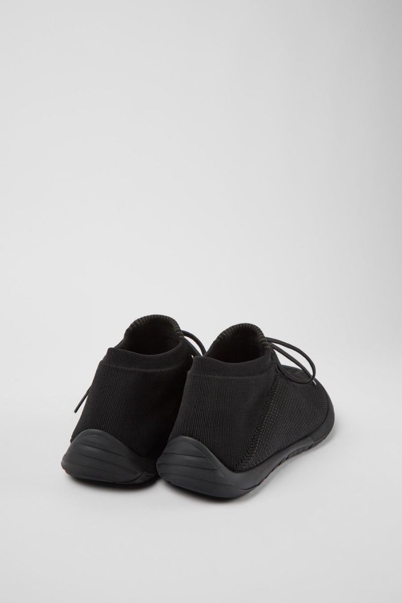 Black Men's Camper Path Textile Sneakers | 2013678-LM