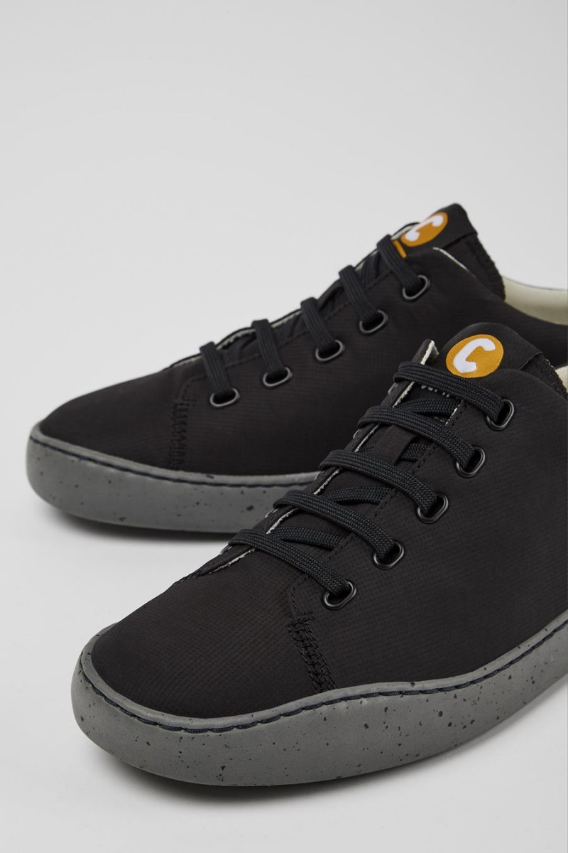 Black Men's Camper Peu Touring Sneakers | 0381972-EO