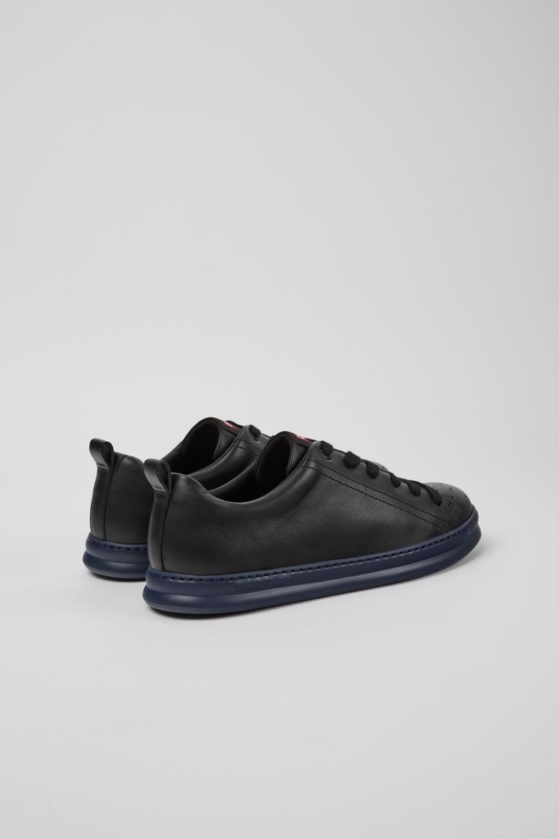 Black Men's Camper Runner Sneakers | 1586437-AZ