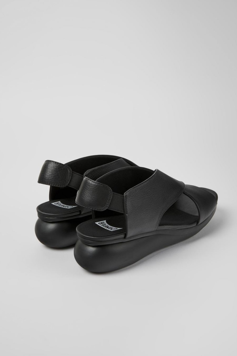 Black Women's Camper Balloon Sandals | 0157486-XM