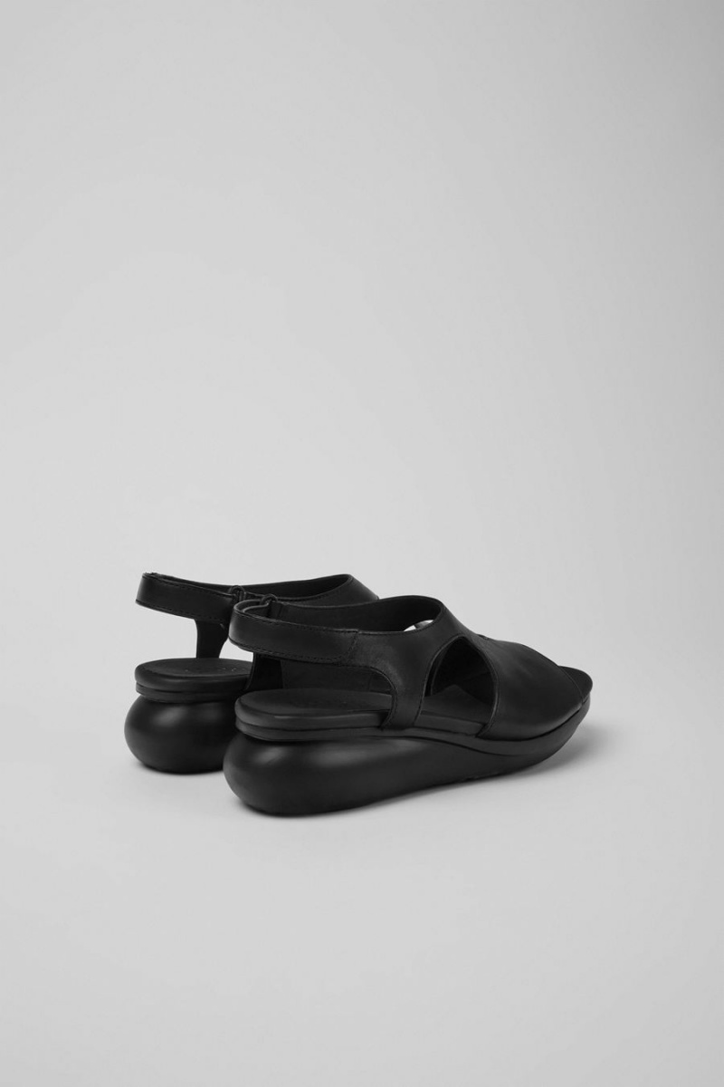 Black Women's Camper Balloon Sandals | 5839470-BR