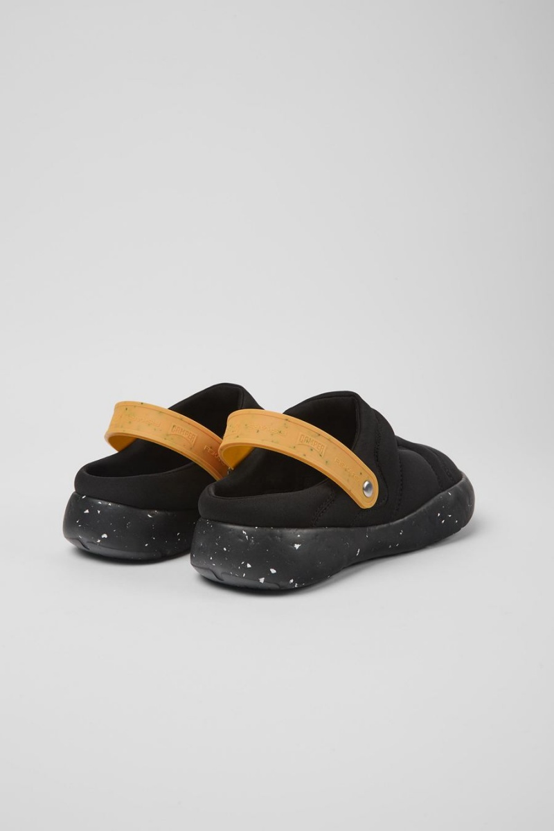 Black Women's Camper By Firskars Slippers | 7149380-BM