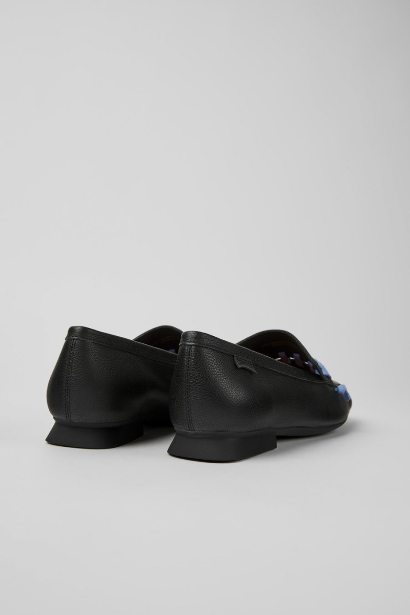 Black Women's Camper Casi Myra Leather Loafers | 5764139-UK