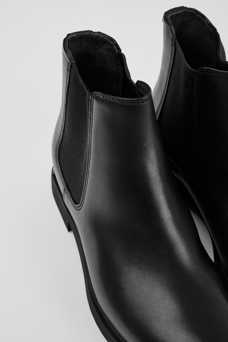 Black Women's Camper Iman Ankle Boots | 6058192-KF