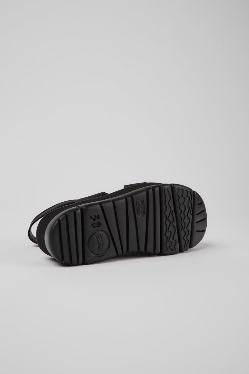 Black Women's Camper Oruga Up Sandals | 1267408-VW