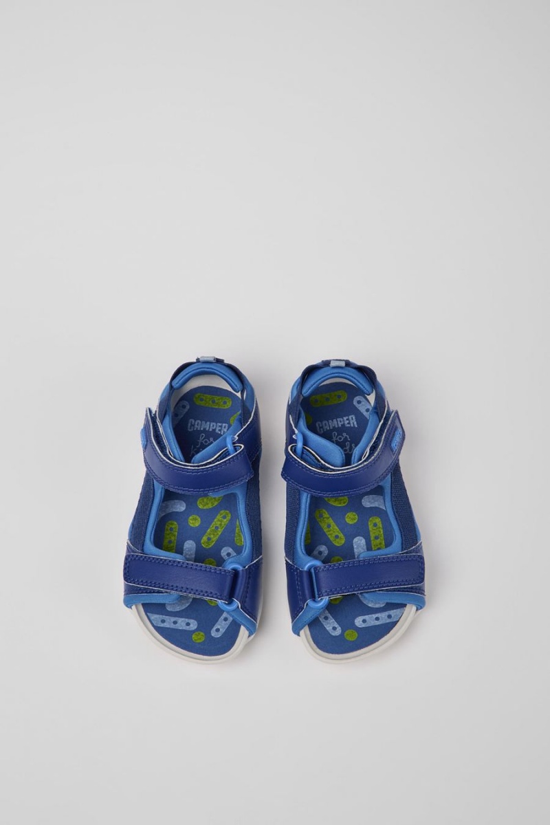 Blue Boys' Camper Ous Sandals | 8321745-OA