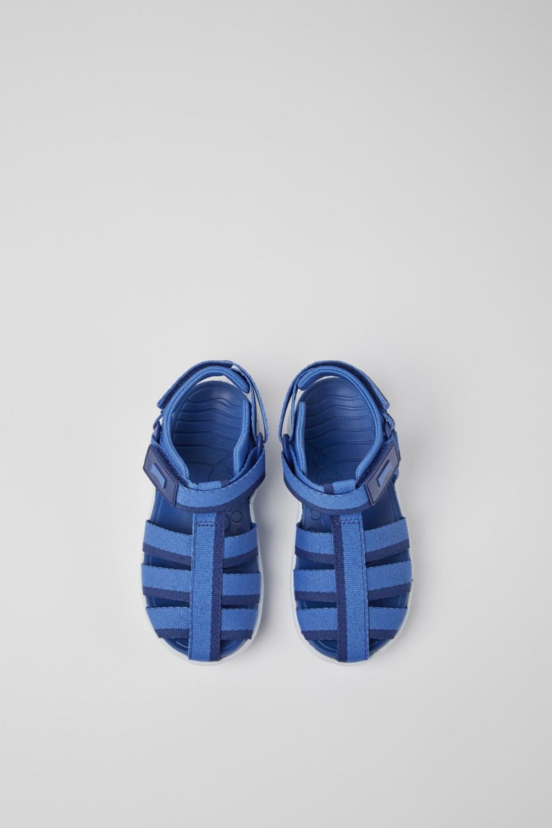 Blue Boys' Camper Wous Sandals | 4085921-MU