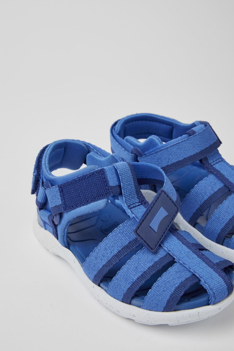 Blue Boys' Camper Wous Sandals | 4085921-MU