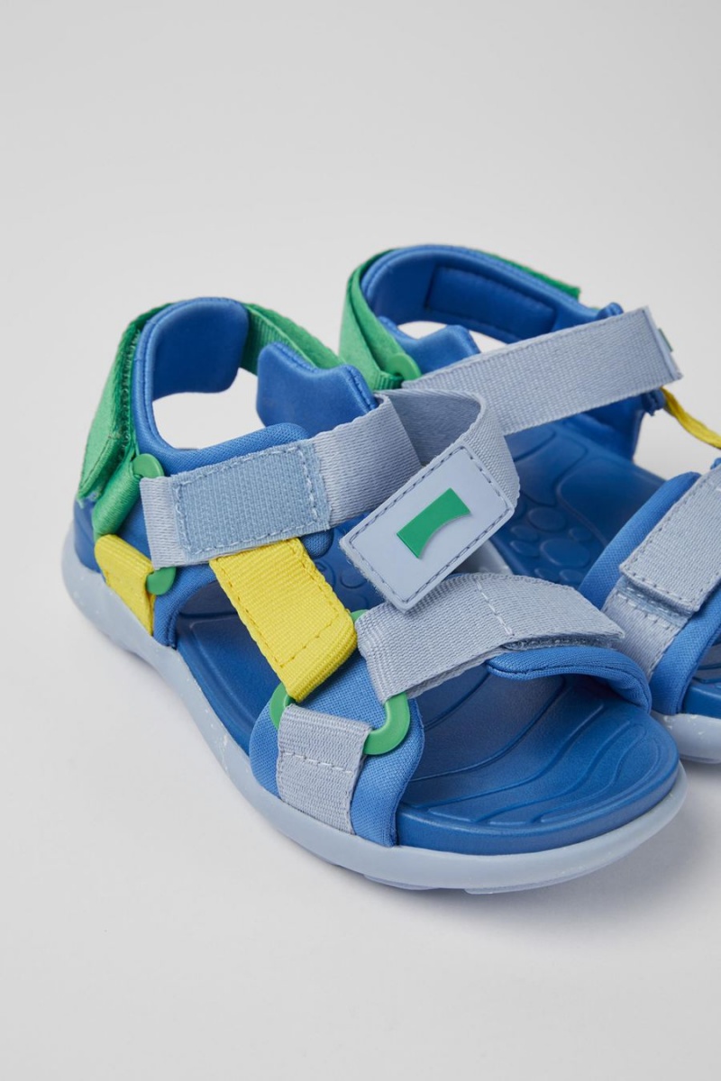 Blue Boys' Camper Wous Sandals | 8401672-ZB