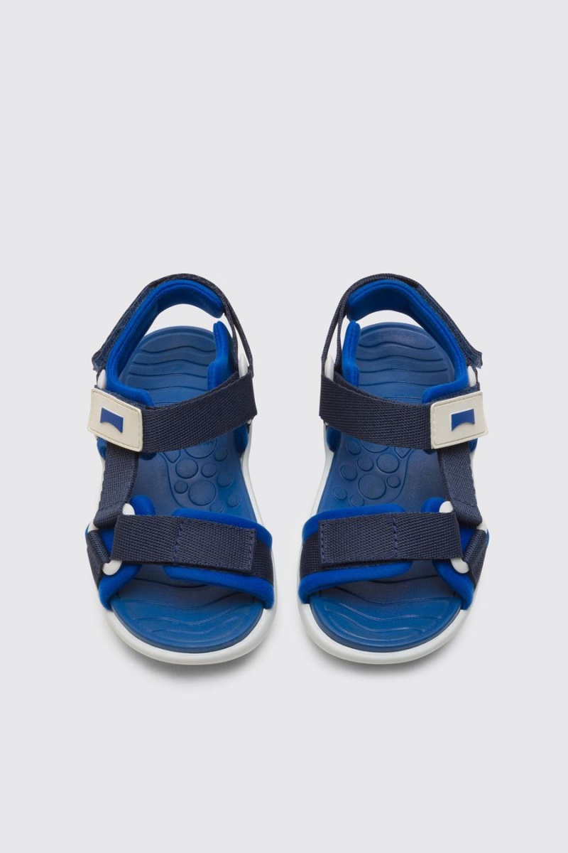 Blue Girls' Camper Wous Sandals | 3159607-PN