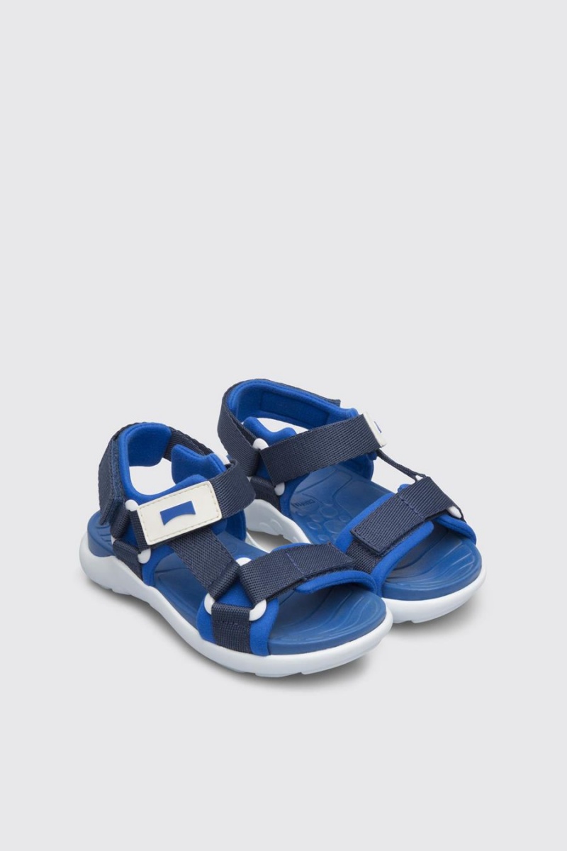 Blue Girls' Camper Wous Sandals | 3159607-PN