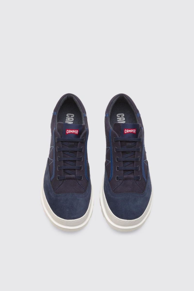 Blue Men's Camper Brutus Sneakers | 1320945-OC