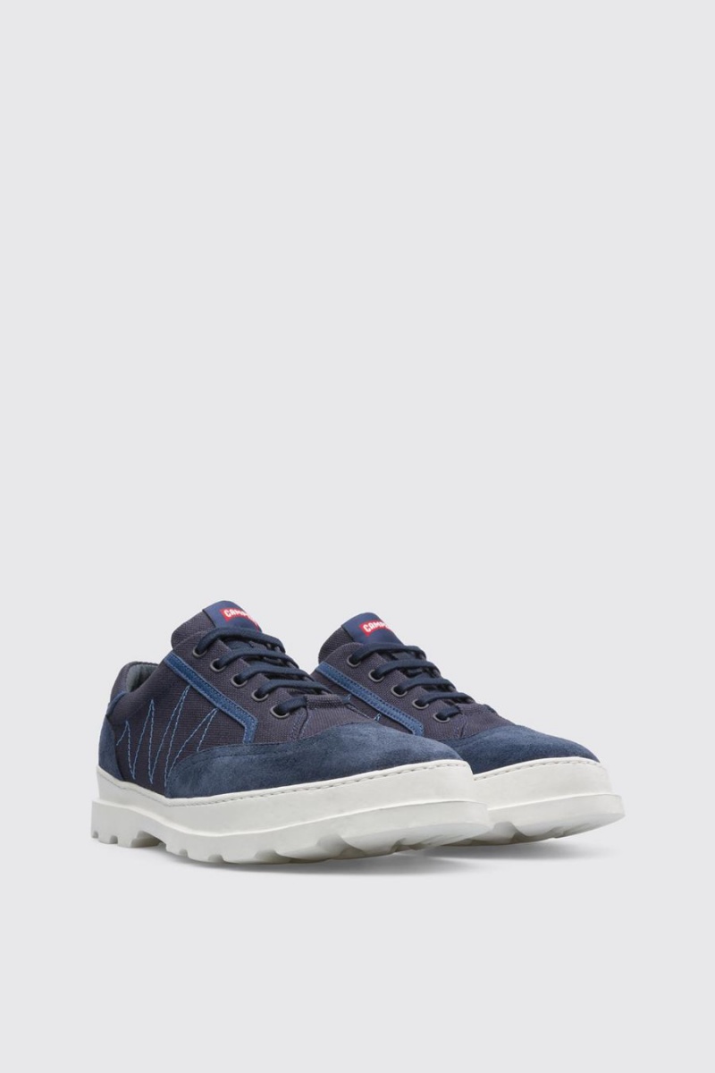 Blue Men's Camper Brutus Sneakers | 1320945-OC