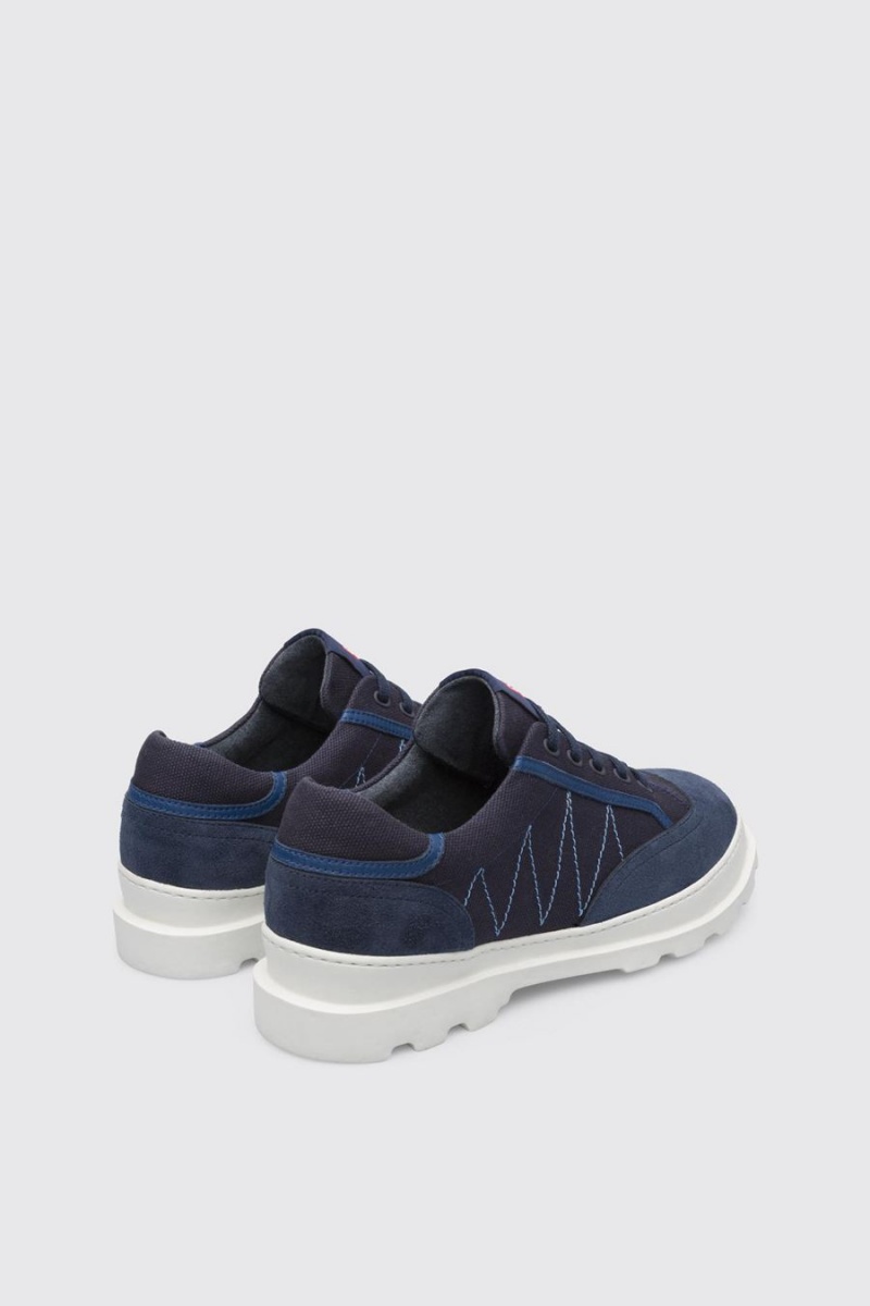 Blue Men\'s Camper Brutus Sneakers | 1320945-OC