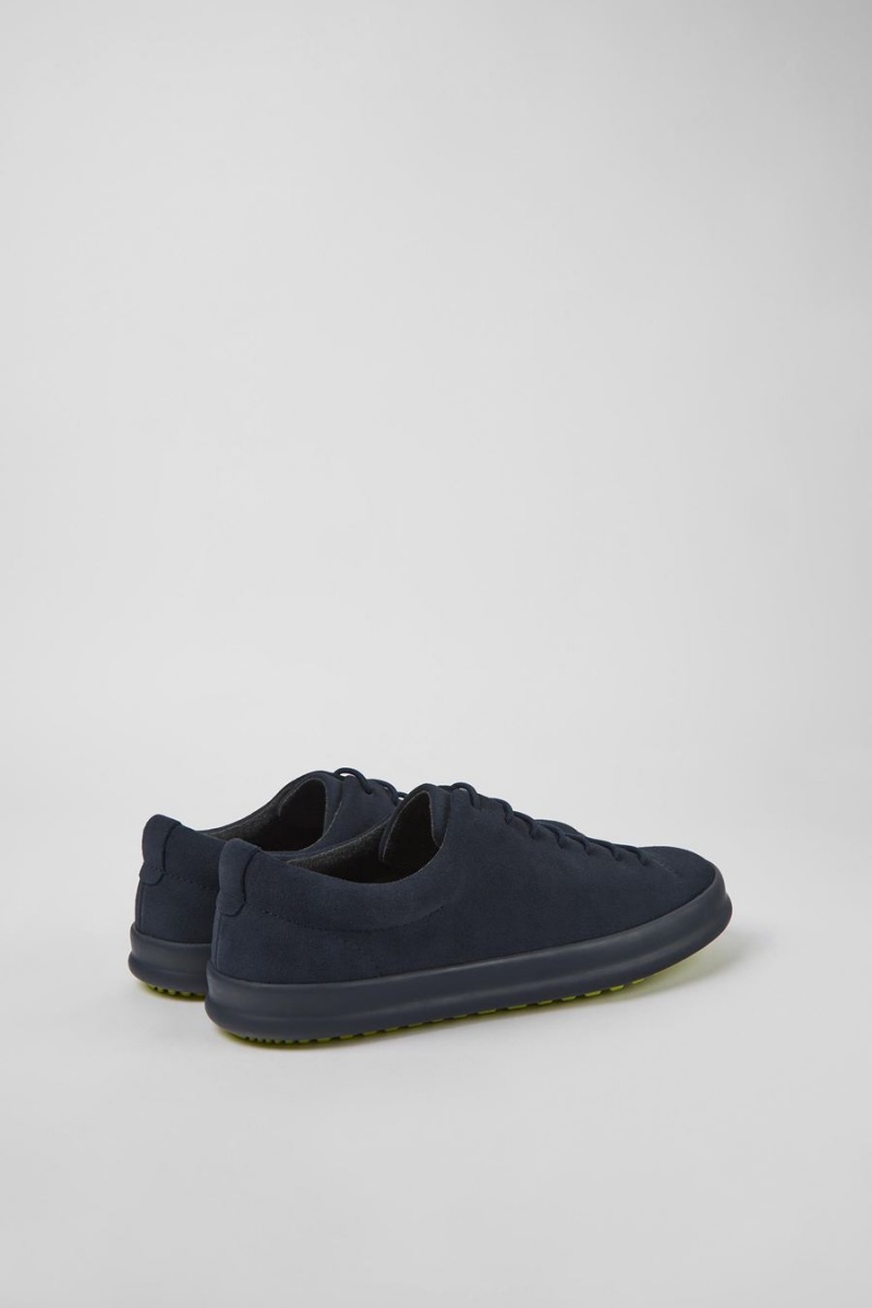 Blue Men's Camper Chasis Nubuck Sneakers | 7280459-PV