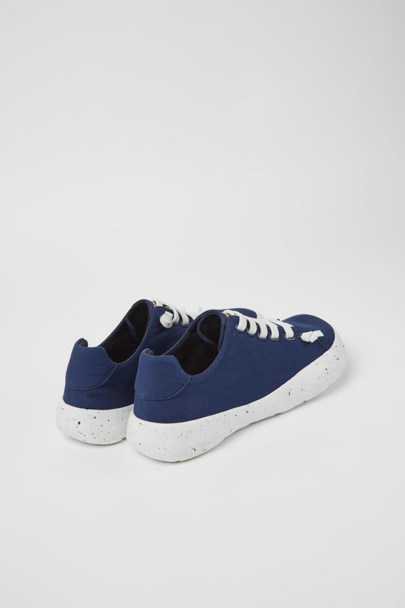 Blue Men's Camper Peu Stadium Textile Sneakers | 4079683-OK