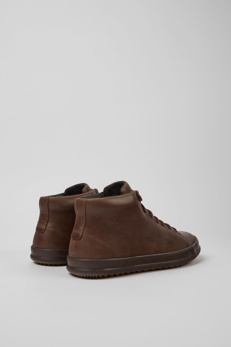 Brown Men's Camper Chasis Casual Ankle Boots | 4137986-ET