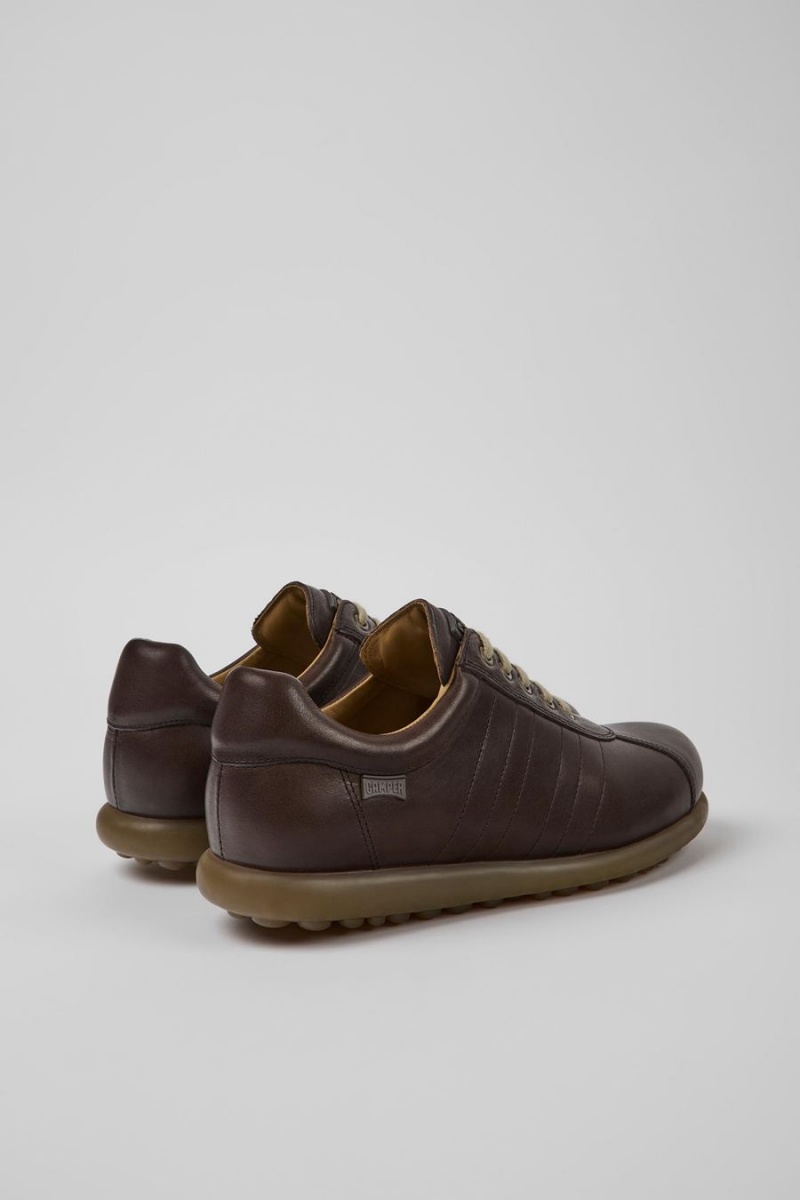 Brown Men's Camper Pelotas Iconic Sneakers | 7164239-LA