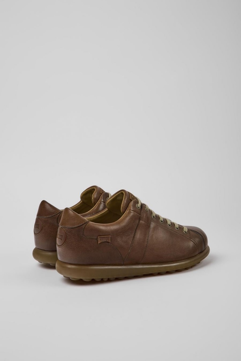 Brown Men's Camper Pelotas Sneakers | 6230789-LA