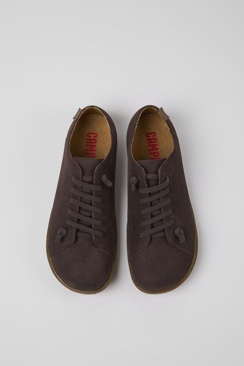 Brown Men's Camper Peu Casual Sneakers | 4852930-PV